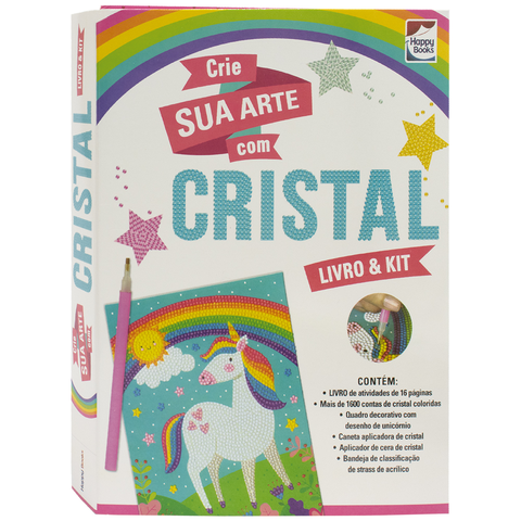 Livro Interativo: Crie Sua Arte com Cristal