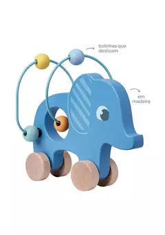Carrinho Elefante Aramado - Cloudy - comprar online