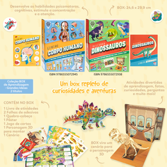 Imagem do BOX de Aprendizagem - Grandes Ideias: Descubra Dinossauros