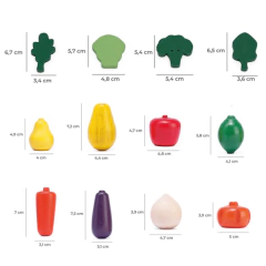 Caixa de Frutas, Legumes e Verduras (Coleção Comidinha) na internet