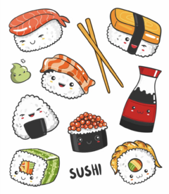 I Love Sushi (Tatuagem)