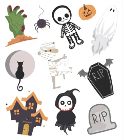 A Múmia (Tatuagem Halloween)