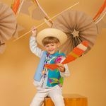 Colete Junino: Azul - comprar online