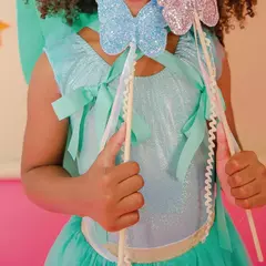 Collant Holográfico Azul Tiffany Tamanho:M - comprar online