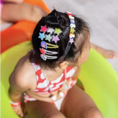 Bico de Pato Estrela Tons Neon - comprar online