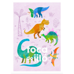 Pôster Infantil - Dinossauros (A3)