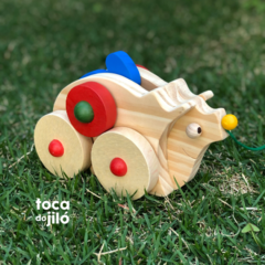 Porquinho com Helice - de puxar - comprar online