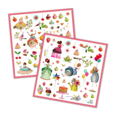 Kit 160 Adesivos - Chá da Princesa - comprar online