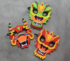 Máscara Dragão Chinês