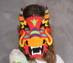 Máscara Dragão Chinês - comprar online