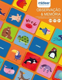 Jogo da Memória: Animais - Toca do Jiló | Brinquedos e Outros Afetos