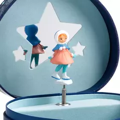 Caixa de música - Patinadora no gelo - Toca do Jiló | Brinquedos e Outros Afetos