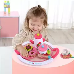 Conjunto de Chá da Tarde Pink - Toca do Jiló | Brinquedos e Outros Afetos