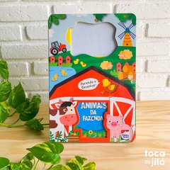 LIVRO-LOUSA MÁGICA! ANIMAIS DA FAZENDA