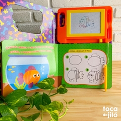 LIVRO-LOUSA MÁGICA! ANIMAIS DO OCEANO - comprar online
