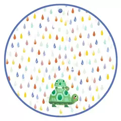 Capa de chuva Pequena - Tartaruga - Toca do Jiló | Brinquedos e Outros Afetos