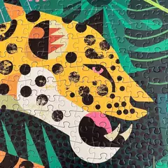 Quebra-cabeça 1000 Peças - Leopardo - Toca do Jiló | Brinquedos e Outros Afetos