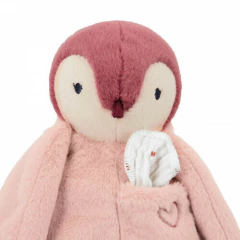 Imagem do Pinguim de Pelúcia com Cheirinho da Mamãe: Rosa