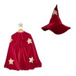 KIT MAGO VELUDO - VERMELHO - Toca do Jiló | Brinquedos e Outros Afetos