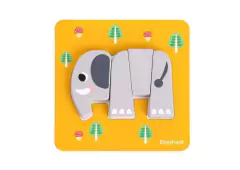 Kit 6 Mini Quebra-cabeças: Animais - Toca do Jiló | Brinquedos e Outros Afetos