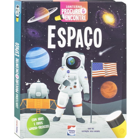 Livro Lanterna - PROCURE E ENCONTRE! ESPAÇO