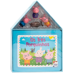 LIVRO-CASINHA DE CONTOS: OS TRES PORQUINHOS