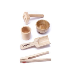 Kit de Jardinagem em Madeira - comprar online