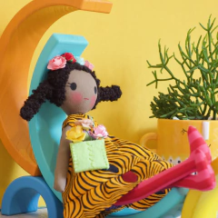 Lupita (Boneca de Pano) | 30cm