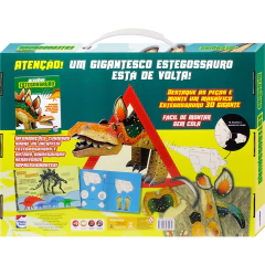 MEGADINO: ESTEGOSSAURO | Livro + Quebra-Cabeça 3D - comprar online
