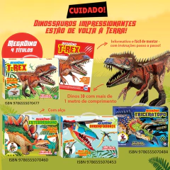 MEGADINO: ESTEGOSSAURO | Livro + Quebra-Cabeça 3D