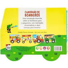 Imagem do PASSEIO ANIMADO - UM LIVRO COM ABAS: CAMINHÃO DE BOMBEIROS