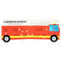 PASSEIO ANIMADO - UM LIVRO COM ABAS: CAMINHÃO DE BOMBEIROS na internet