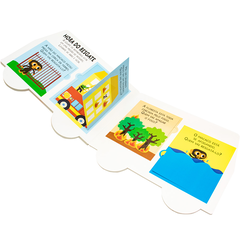 PASSEIO ANIMADO - UM LIVRO COM ABAS: CAMINHÃO DE BOMBEIROS - loja online