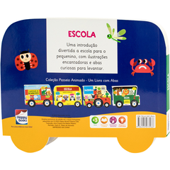 PASSEIO ANIMADO - UM LIVRO COM ABAS: ESCOLA - loja online