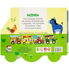 PASSEIO ANIMADO - UM LIVRO COM ABAS: FAZENDA - loja online