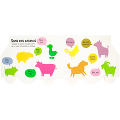 PASSEIO ANIMADO - UM LIVRO COM ABAS: FAZENDA - comprar online