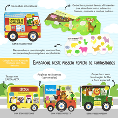 Imagem do PASSEIO ANIMADO - UM LIVRO COM ABAS: ESCOLA