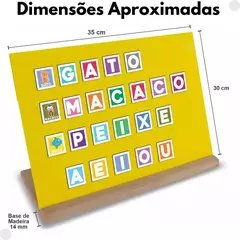 ALFABETO MAGNÉTICO - Toca do Jiló | Brinquedos e Outros Afetos