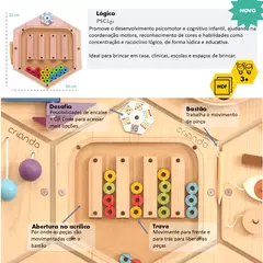 Painel Sensorial Colmeia - Lógico na internet