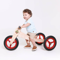 Imagem do Bicicleta de Equilíbrio: 3 em 1 (Woodbike)