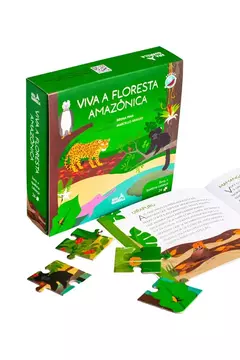 Viva a Floresta Amazonica! (Kit livro + Quebra-Cabeça) - comprar online