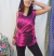 Remera musculosa cruzada atrás Batik