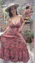 Vestido de Seda MERCURIO - Antesha Estilo Hindu