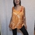 Musculosa acampanada batik