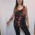 Remera musculosa cruzada atrás Batik - Antesha Estilo Hindu