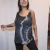 Imagen de Remera musculosa cruzada atrás Batik