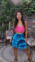 Pollera batik corta - comprar online