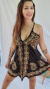 Vestido Hindú Rocio, Bordado cruzado atrás - comprar online