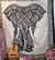 Manta 2 plazas Elefante