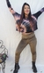 Calza Chupin PLUSH FRIZADA NATY